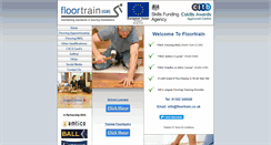 Desktop Screenshot of floortrain.co.uk
